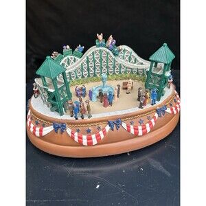 LIBERTY FALLS COLLECTION Roller Coaster Music Box Works Original Packaging